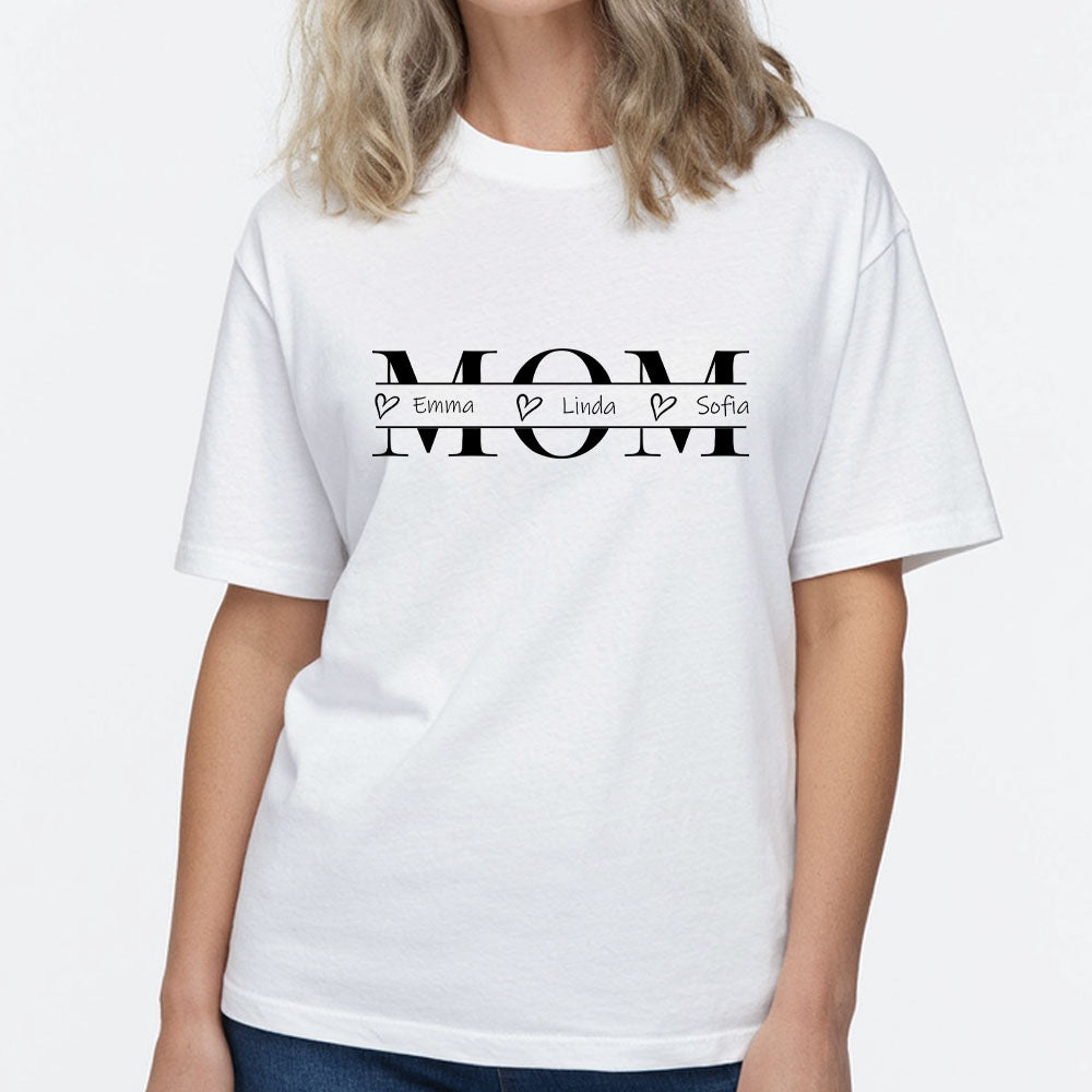 Mom Personalized Custom Unisex T-shirt, Premium T-shirt, Hoodie - Gift For Mother