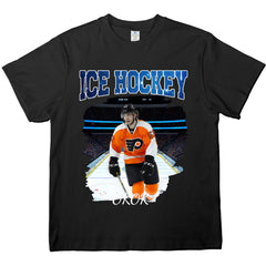 Custom Photo and Team Name Personalized Ice Hockey GameDay Shirt