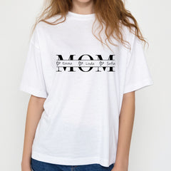 Mom Personalized Custom Unisex T-shirt, Premium T-shirt, Hoodie - Gift For Mother