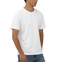 Camiseta de algodón de manga corta para hombre