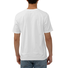 Camiseta de algodón de manga corta para hombre